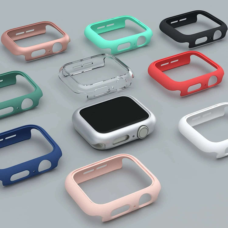 Colorful iWatch cases for Series 9, 8, and 7 showcased in various colors and styles.
