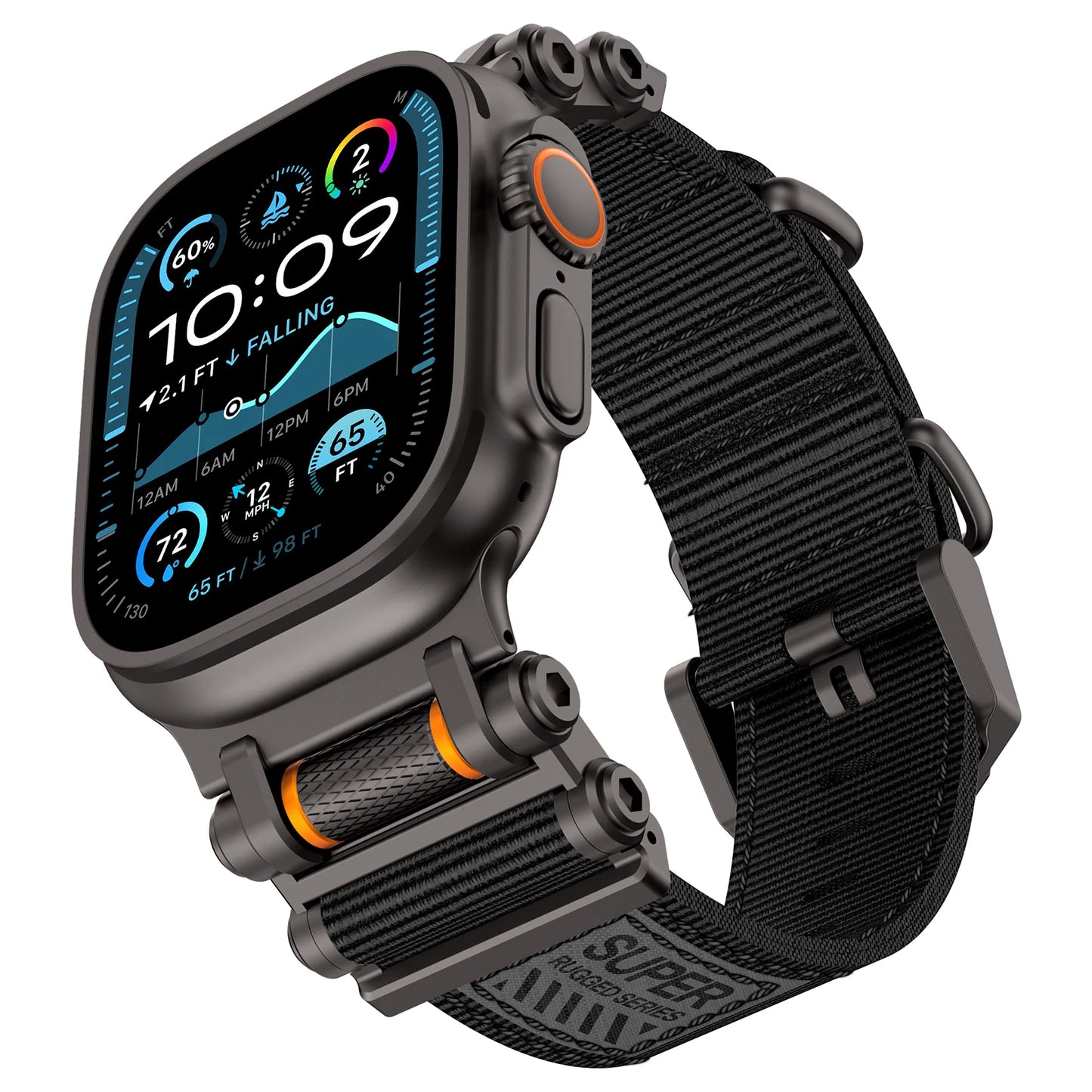 James Rugged Nylon Band for Apple Watch Ultra 3 & Series 11-SE 3