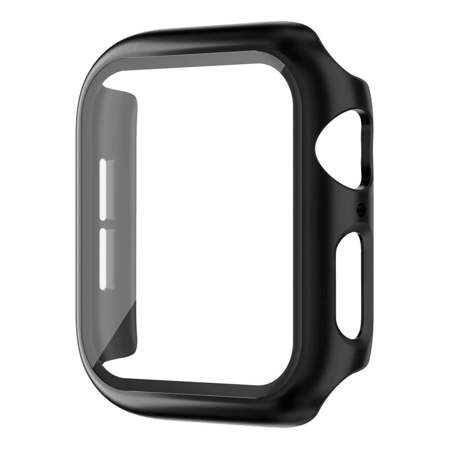 PC case with HD glass for Series 10, fingerprint-resistant, durable hard shell, all-around protection.