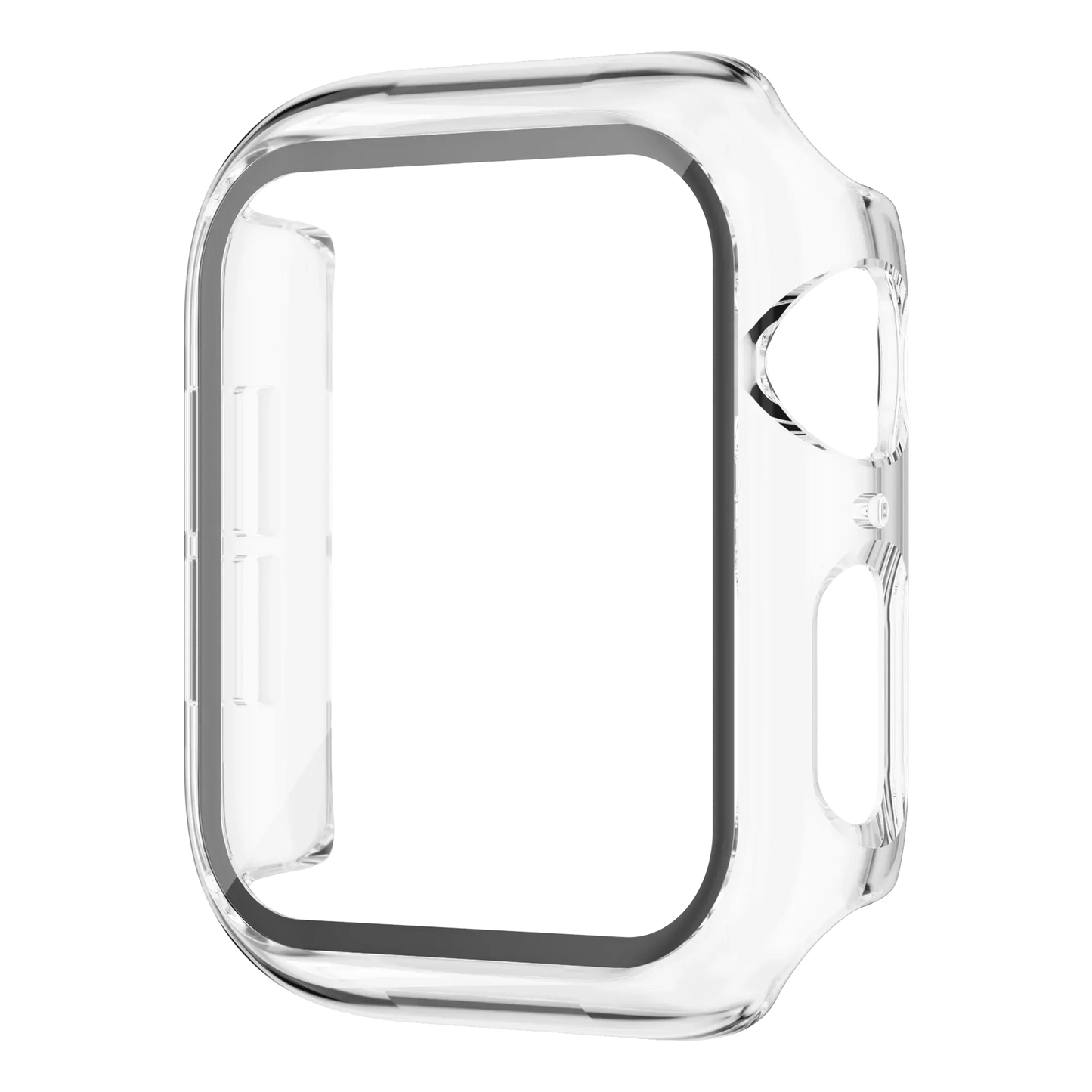 Clear hard shell PC case for Series 10 with HD glass, drop and scratch protection, perfect fit, bubble-free installation.