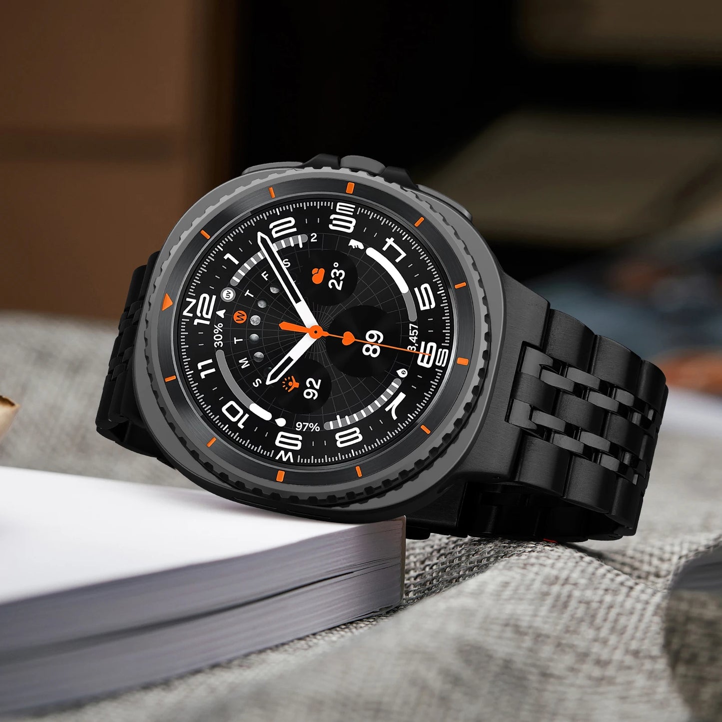 Denis, The Stainless Steel Metal Band for Galaxy Watch 8 & 8 Classic 46mm