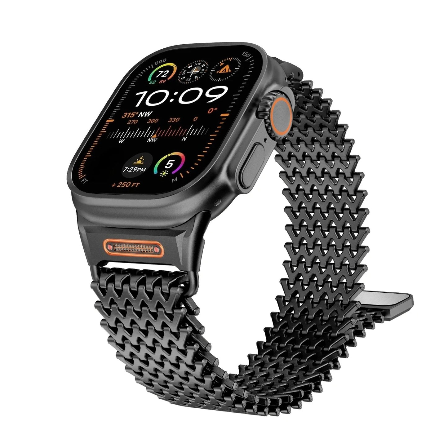 Lux Milanese Magnetic Apple Watch Band – Stainless Steel Strap
