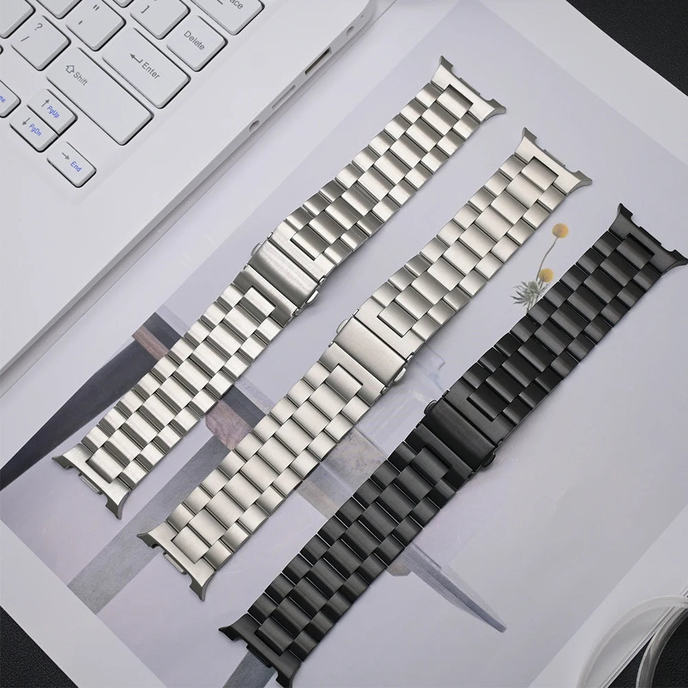 Luxury Stainless Steel Band for Galaxy Watch 8 & 8 Classic