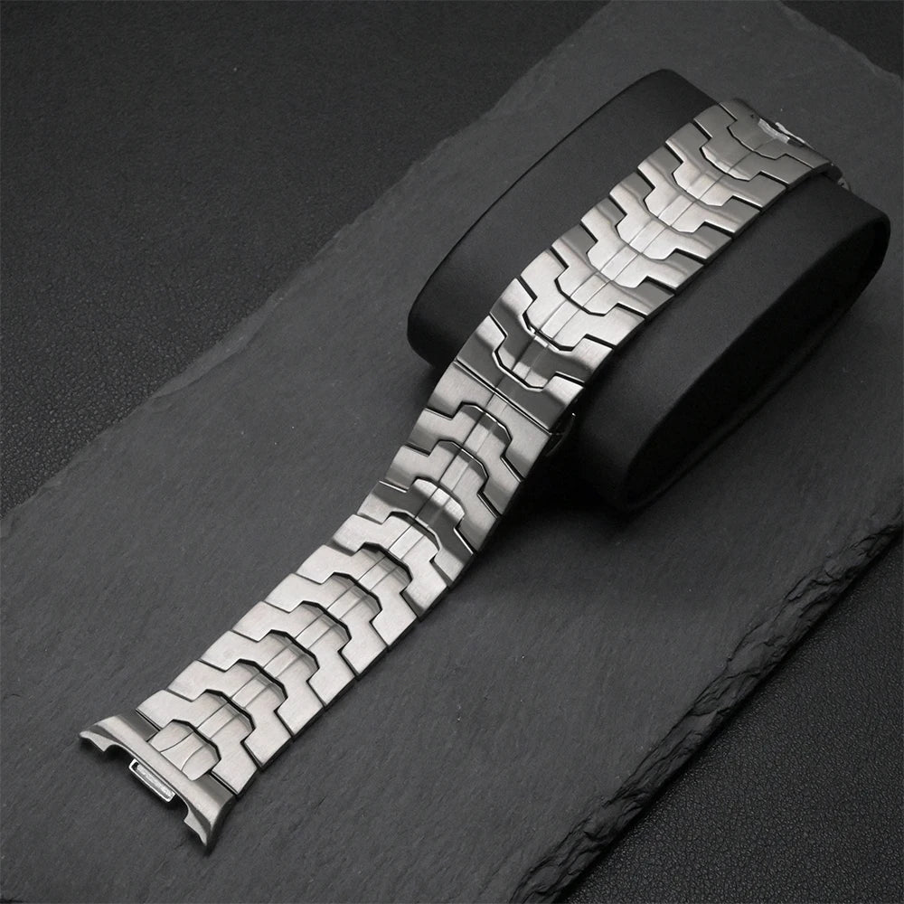 Luxury Stainless Steel No Gaps Band for Samsung Galaxy Watch 8