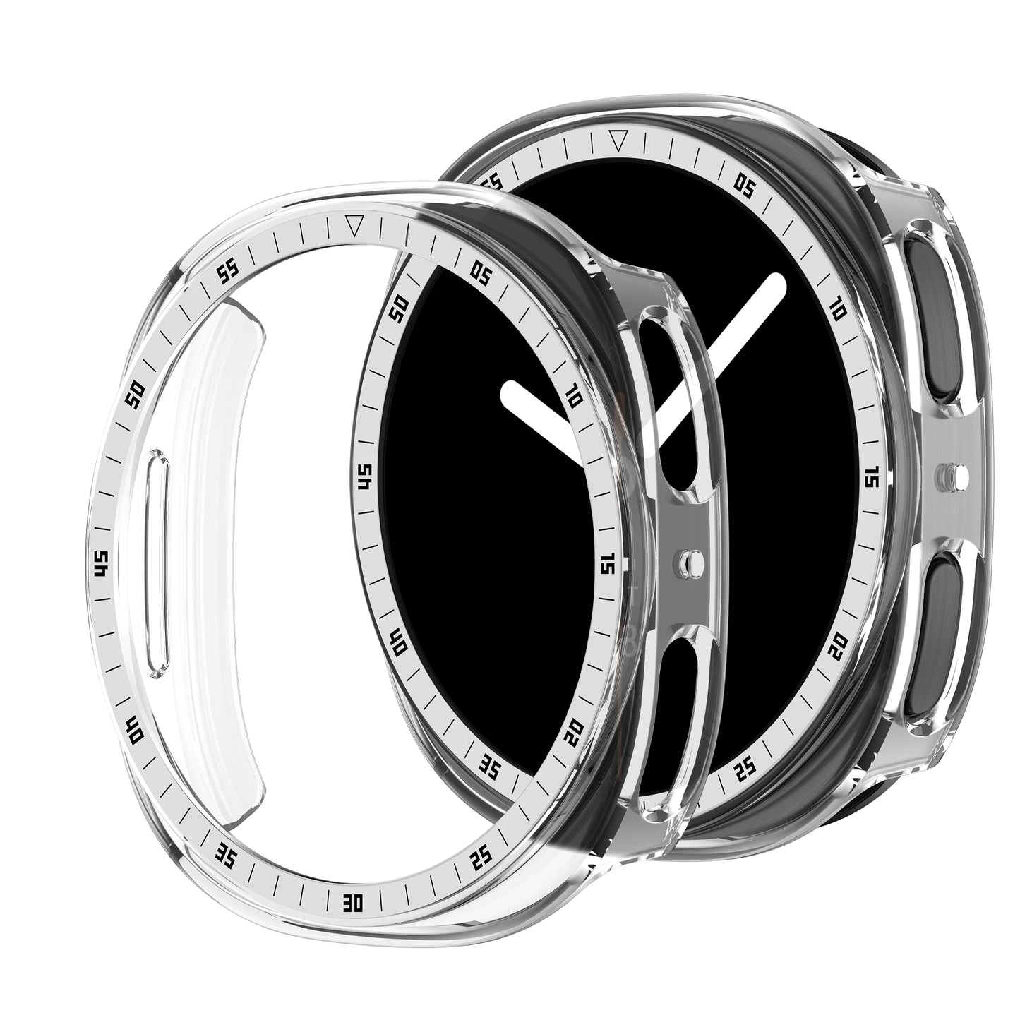 Metal Scale PC Case for Samsung Galaxy Watch 8 – 40mm & 44mm