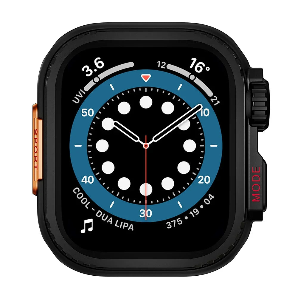 Rugged Aluminum Alloy Case for Apple Watch Ultra 3/Series 11/9/8/7 – 49mm to 44mm