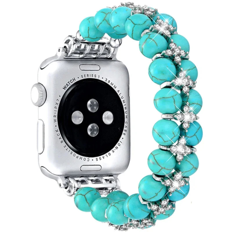 Pearl Beaded Apple Watch Band