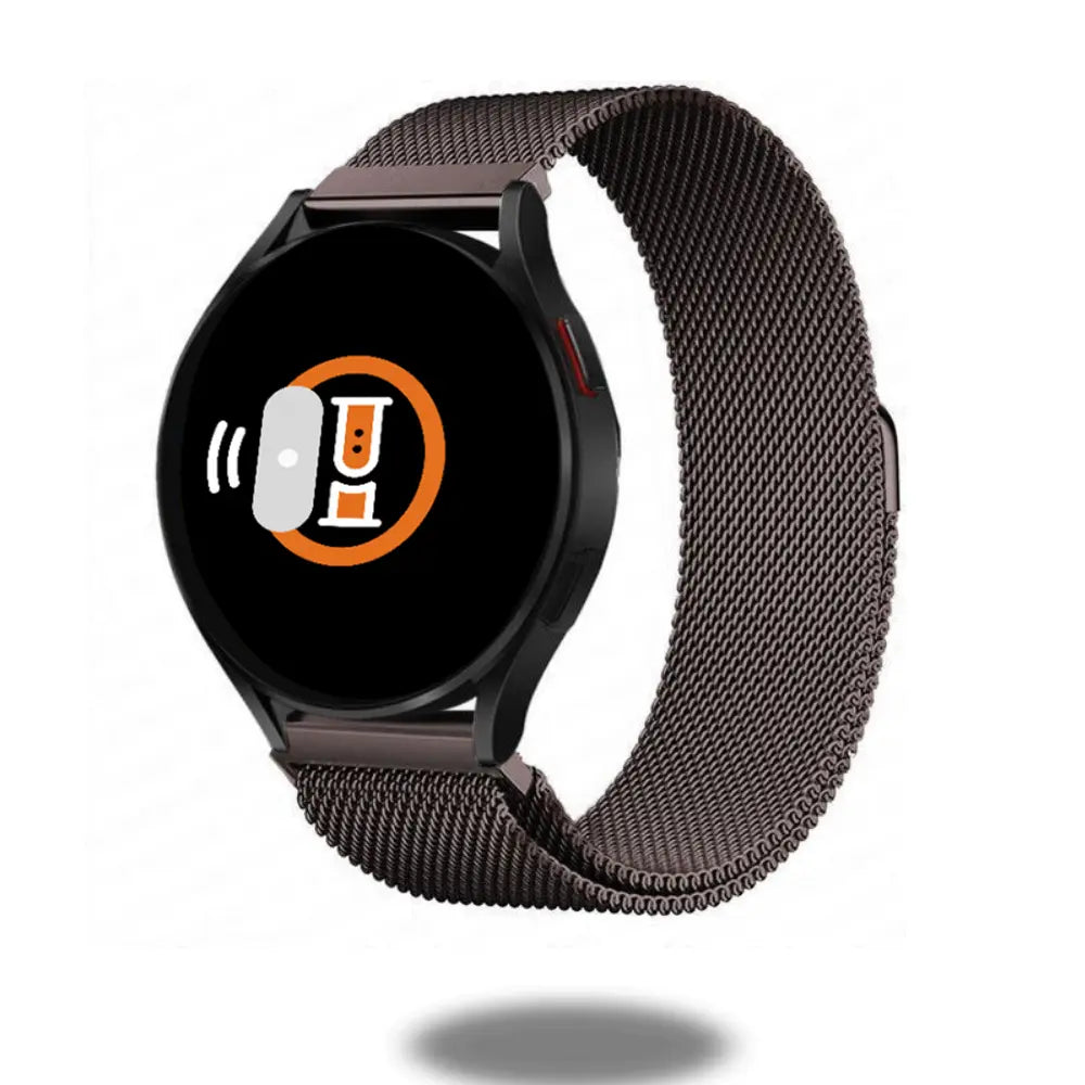 Magnetic Milanese Loop strap for Samsung Watch, showcasing elegant design and compatibility features.