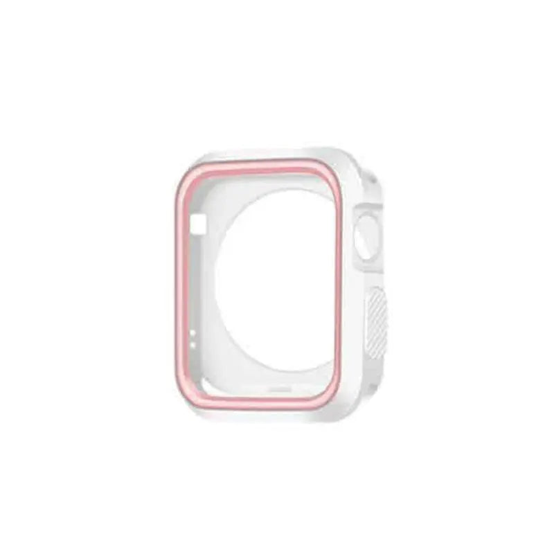 Protective silicone case for Apple Watch Series 6, colorful cover, shock-proof design, sweat-resistant, fits multiple series.