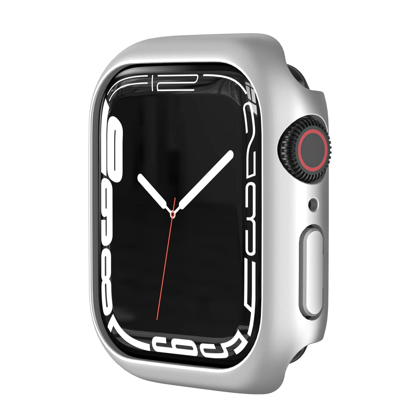 Stylish protective PC bumper case for iWatch Series 9/8/7 with precise cutouts and lightweight design.