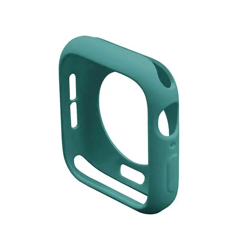 Turquoise cute silicone case for Series 9/8/7 watches, offering a stylish and durable protection.