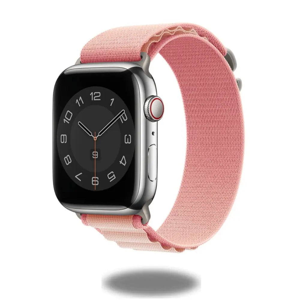 Alpo G Hook Band in pink for athletes, perfect for hiking, running, and fitness activities.