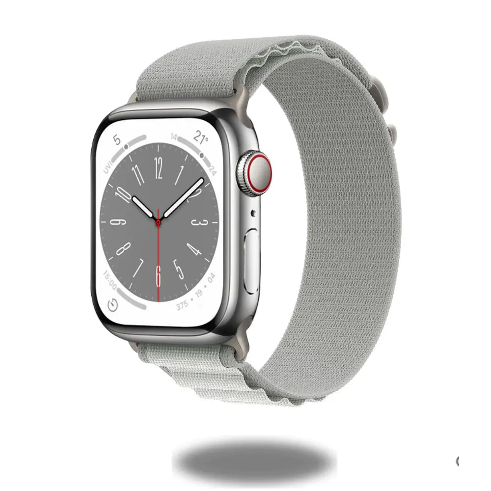 Alpo G Hook Band on smartwatch, perfect for athletes, hikers, and fitness enthusiasts.