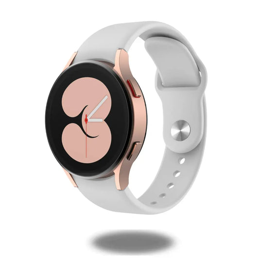 No Gaps Silicon Sport Band for Samsung Galaxy Watch, skin-friendly silicone, fits wrist sizes 4.5''-9.5'', durable and comfortable.