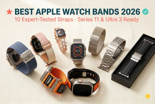 best-apple-watch-bands-2026-hero-flat-lay-trendy-straps