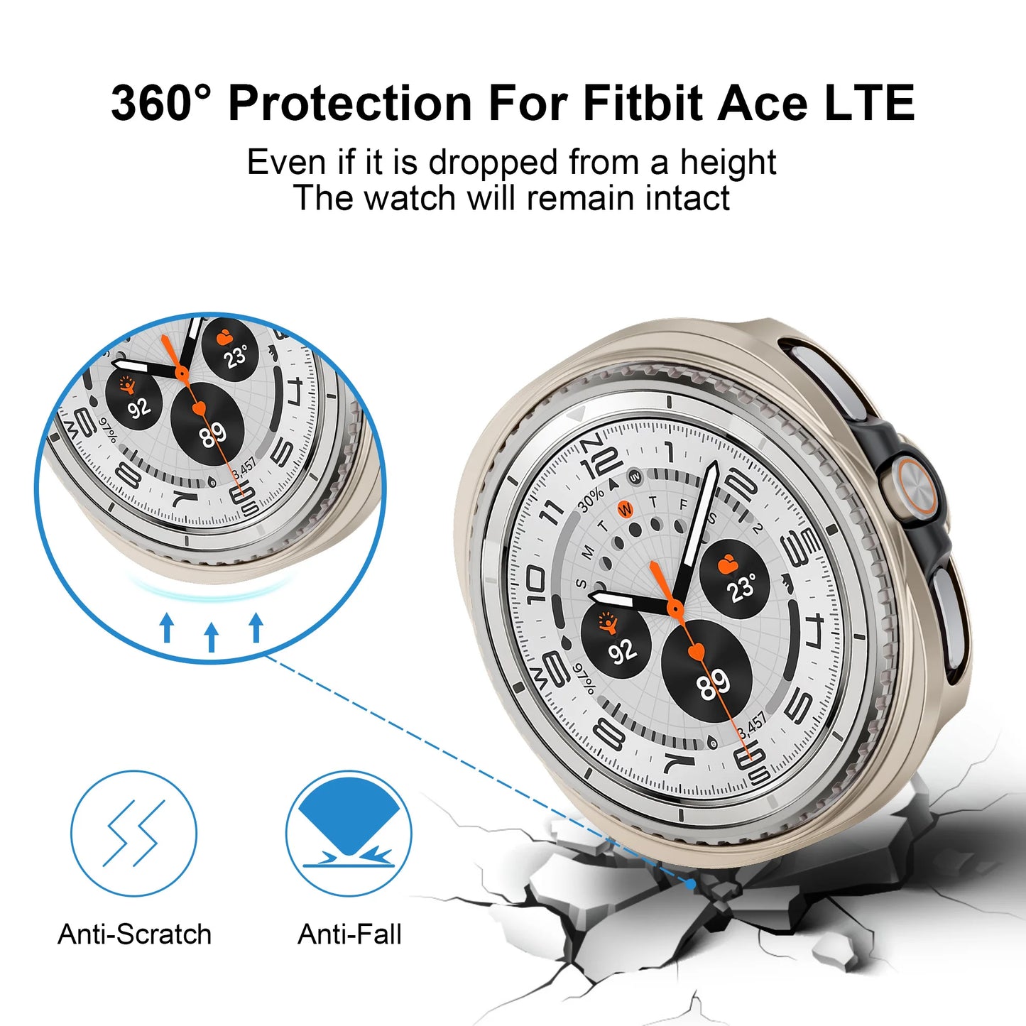 Hollow PC Protective Case for Galaxy Watch 8 & 8 Classic