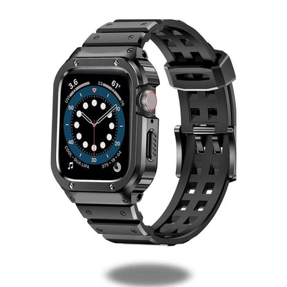 Dominar Stainless Steel Case with Silicon Strap