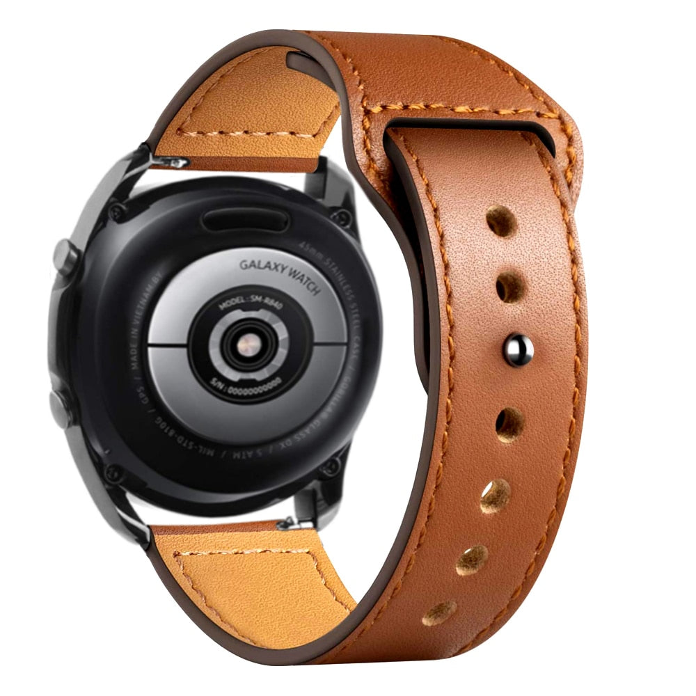 Stylish Leather Bands for Amazfit Watch