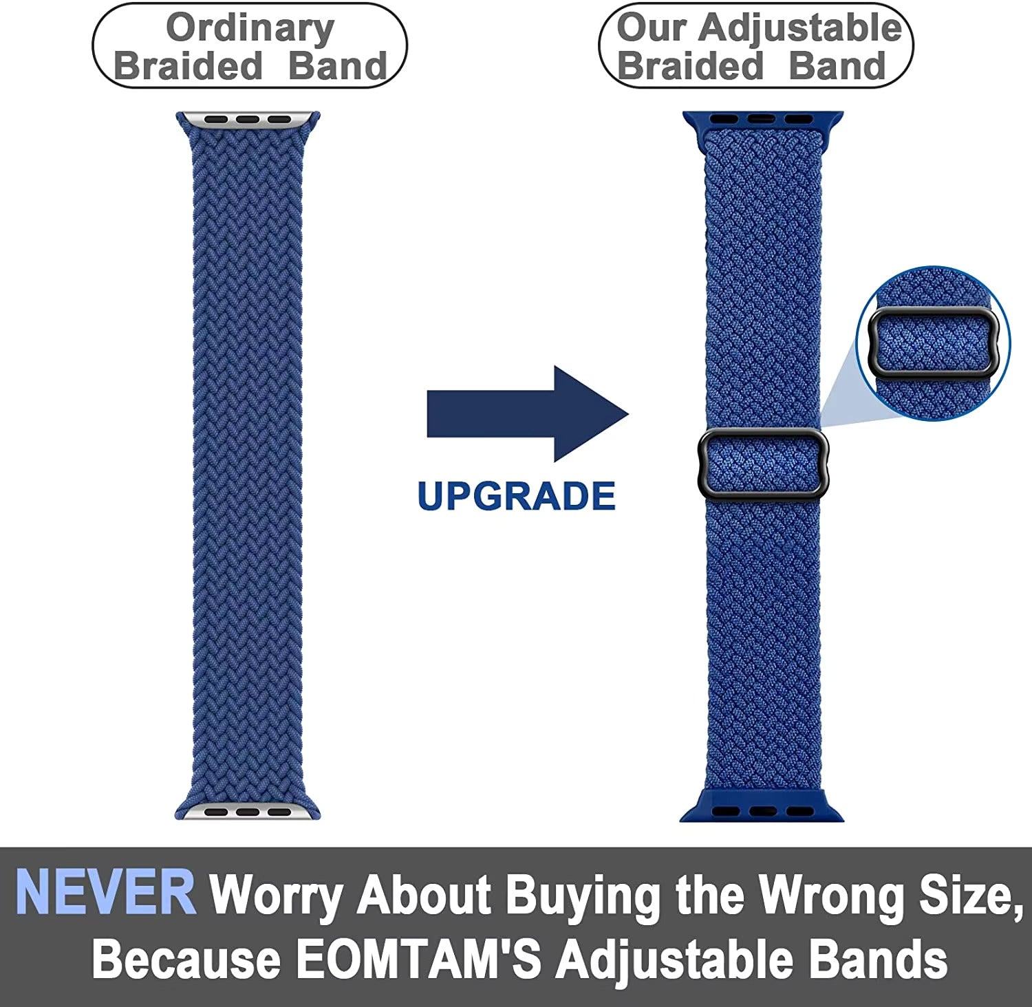 Adjustable Braided Loop