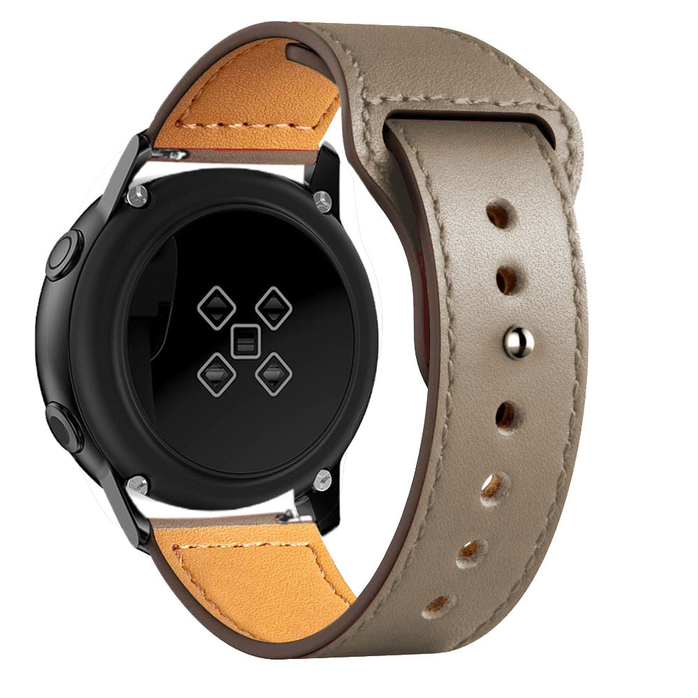 Stylish Leather Bands for Amazfit Watch