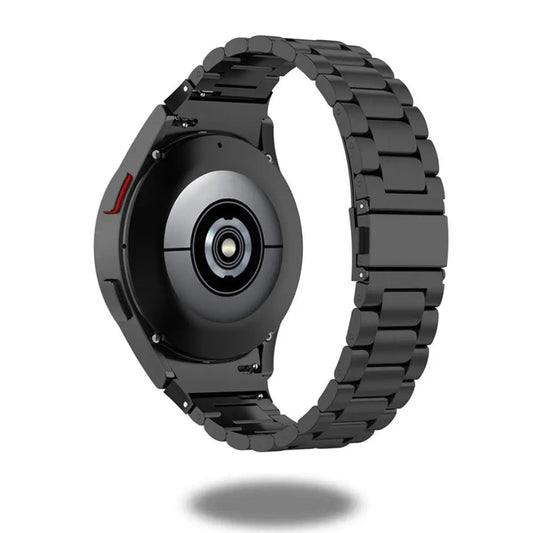 No Gaps Stainless Steel Bracelets for Samsung Galaxy Watch custom-designed band with double-button clasp.