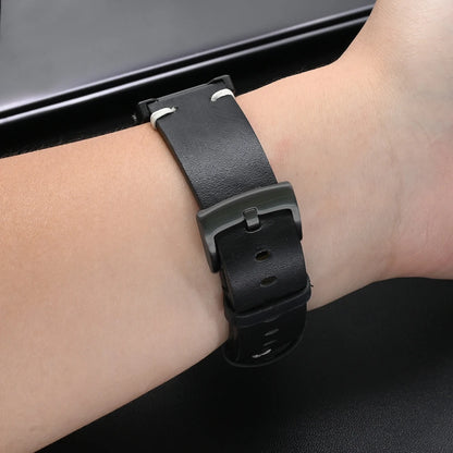 Leather Band for Garmin Watch Fenix 8 51mm & 7X Pro | Soft 22mm & 26mm Strap