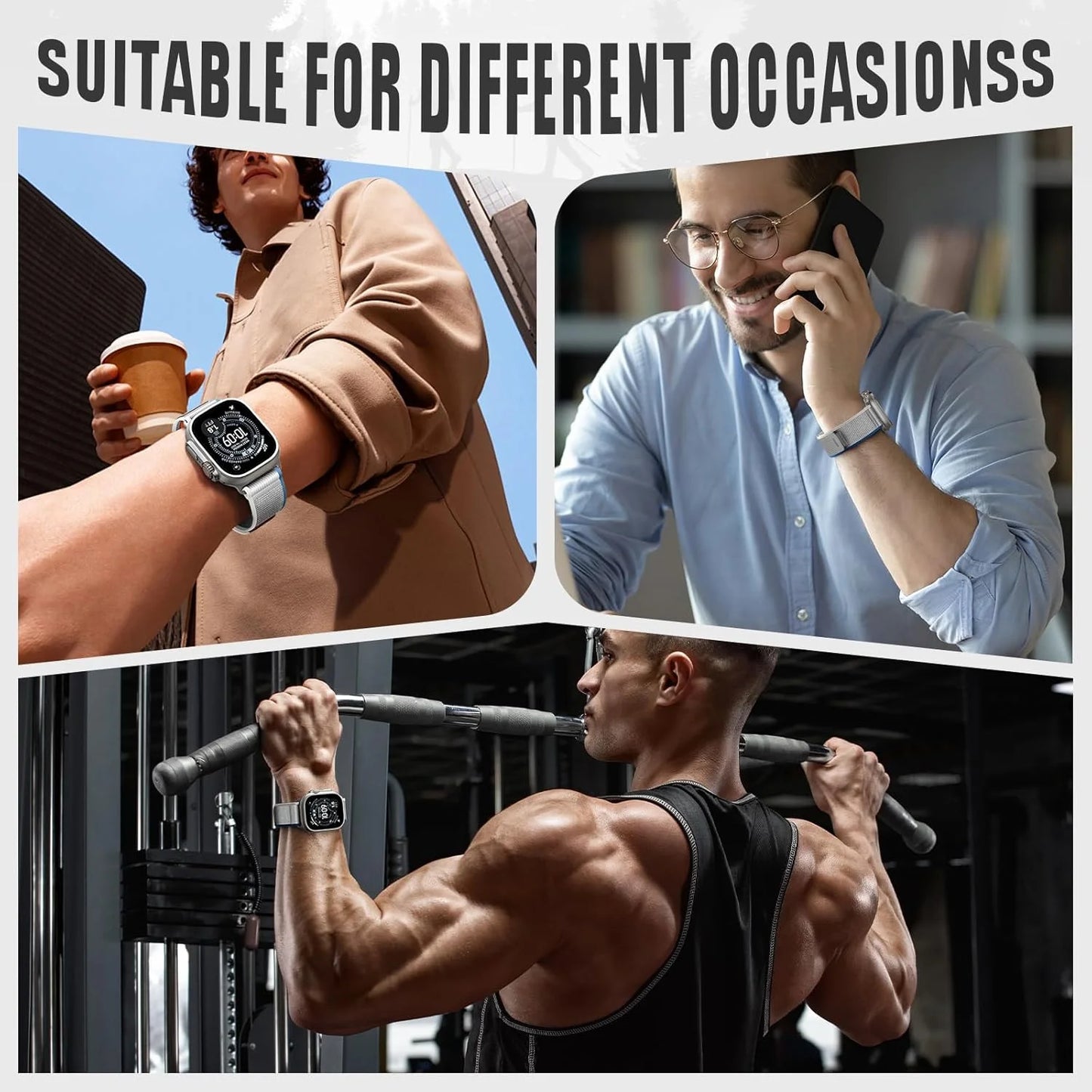 Trail Loop Strap for Apple Watch 2026 (40–49mm)