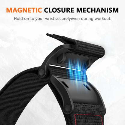 Magnetic Nylon Stretchy Apple Watch Band
