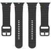 Silicon Sports Straps + Case with Glass For Apple Watch