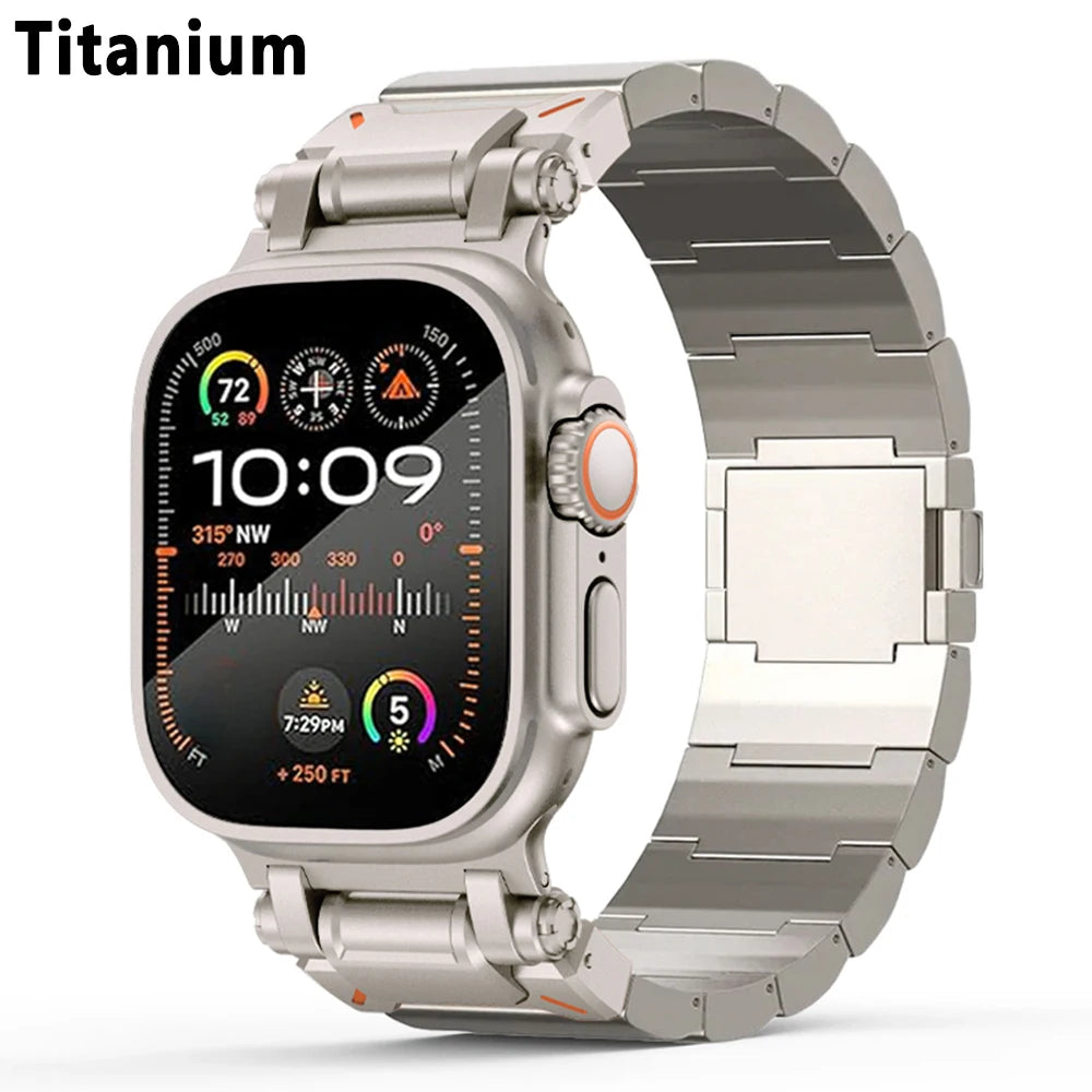 Magnetic Titanium Band for Apple Watch Ultra 3 & Series 9–5