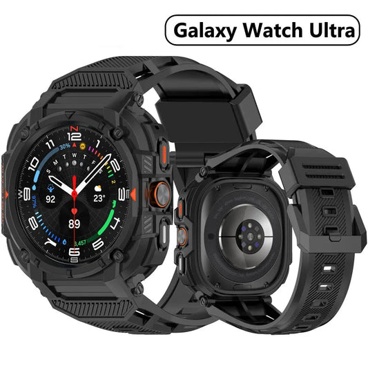 Black smartwatch with detailed display and case on a white background, featuring Tickdida branding.