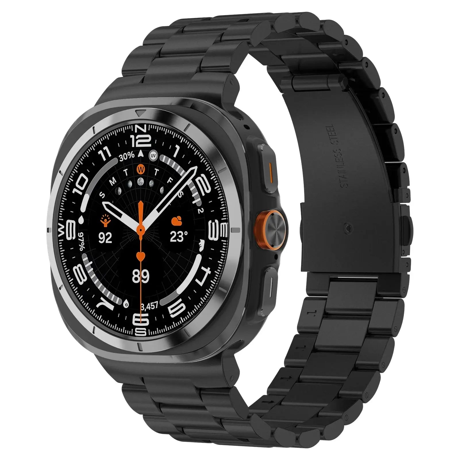 Classic stainless steel metal bracelet for Samsung Galaxy Watch Ultra 2