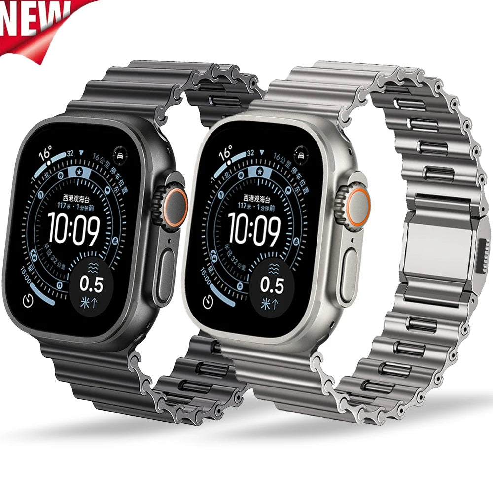 Magnetic Metal Band for Apple Watch Ultra 3 & Series 11–4