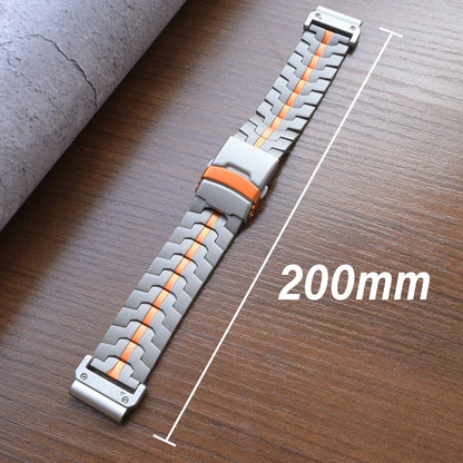 Luxury Metal Garmin Watch Band | QuickFit 22mm & 26mm
