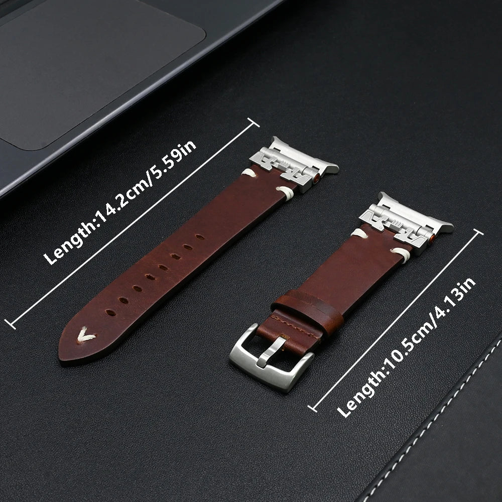 Delot, The Leather Band for Galaxy Watch Ultra