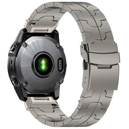 Luxury Metal Garmin Watch Band | QuickFit 22mm & 26mm