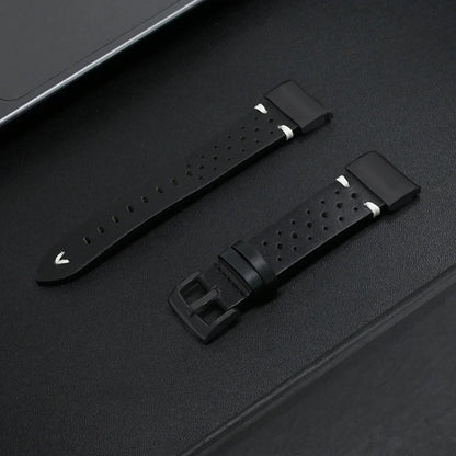 Leather Band for Garmin Fenix 7X/6X/5X, Enduro & MARQ (22/26mm)