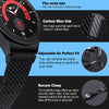 Bracelet en fibre de carbone sans espaces pour Samsung Galaxy Watch