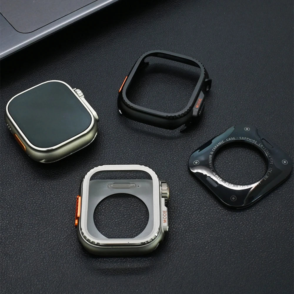 Rugged Aluminum Alloy Case for Apple Watch Ultra 2/Series 10/9/8/7 – 49mm to 44mm