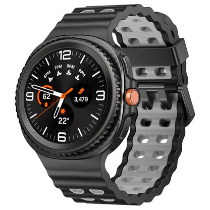 Silicone Breathable Sport Band for Samsung Galaxy Watch 8/Classic 46mm