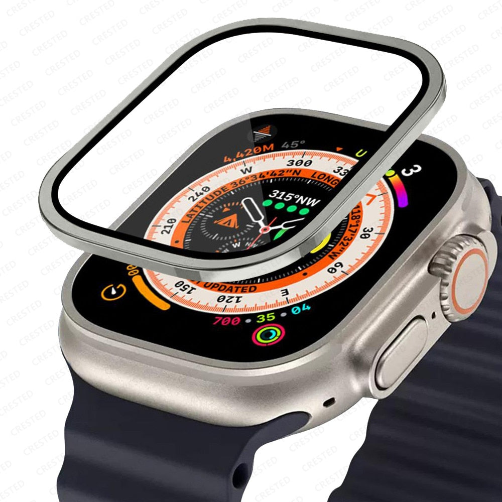 Metal Bumper Screen Protector for Apple Watch Ultra