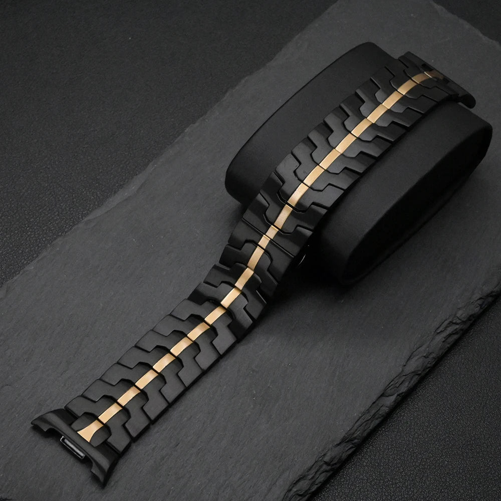 Luxury Stainless Steel No Gaps Band for Samsung Galaxy Watch 8