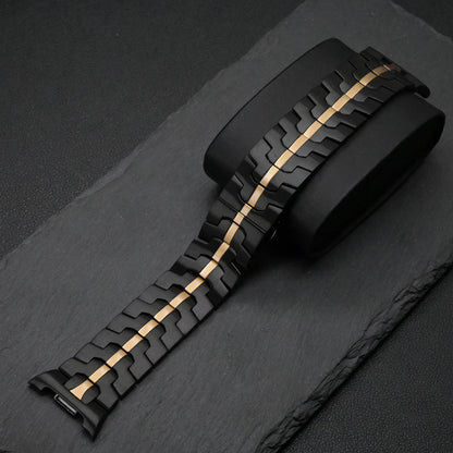 Luxury Stainless Steel No Gaps Band for Samsung Galaxy Watch 8