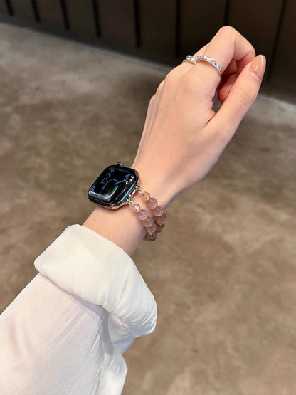 Opal Crystal Beaded Bracelet Band for Apple Watch Women