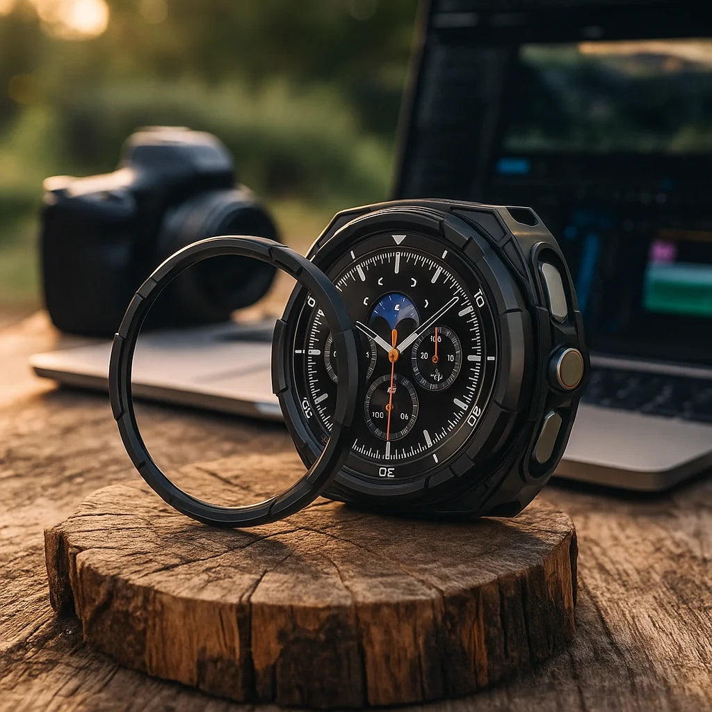 PC Case & Protective Ring for Samsung Galaxy Watch 8 Classic 46mm