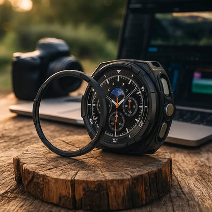 PC Case & Protective Ring for Samsung Galaxy Watch 8 Classic 46mm