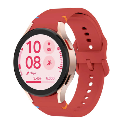 Sporty Silicon Bands for Samsung Galaxy Watch in vibrant red, designed for active lifestyles and superior comfort.