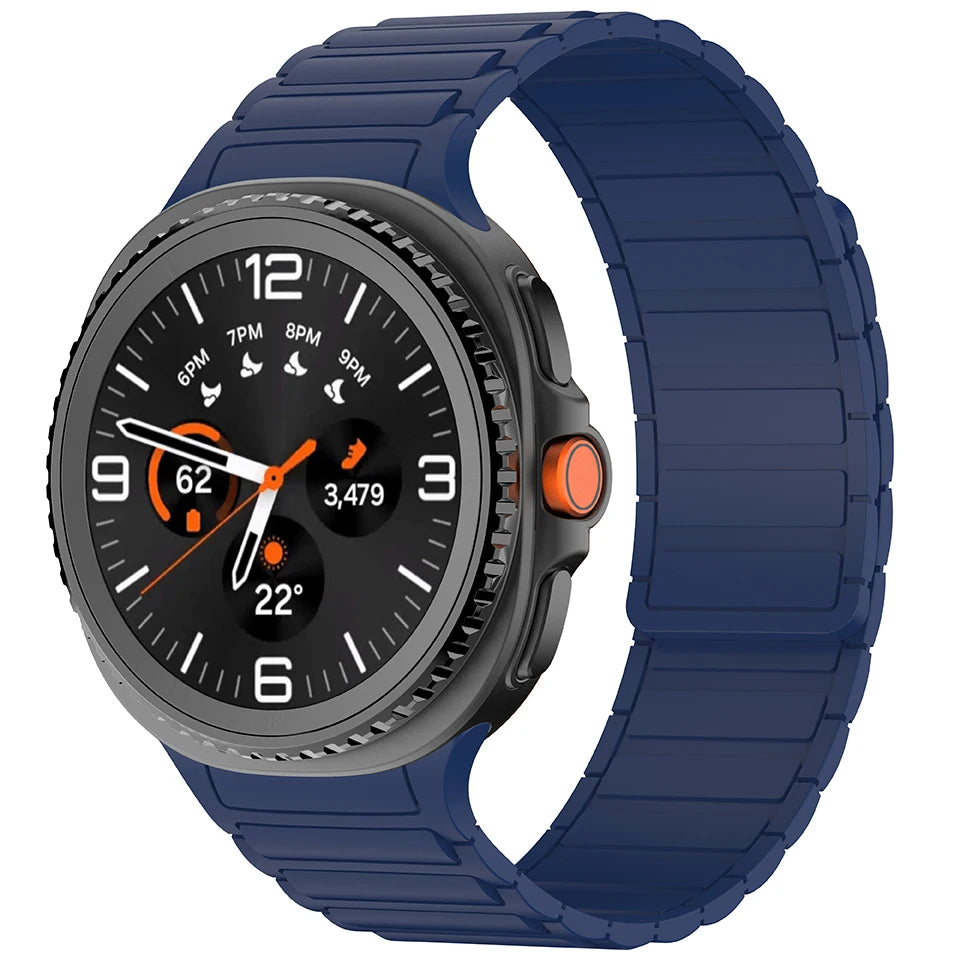Magnetic Silicone Loop Band for Samsung Galaxy Watch 8 40/44/46mm