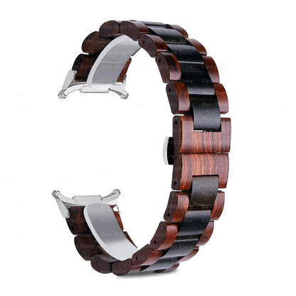 Wooden Band for Samsung Galaxy Watch 8 & Ultra 47mm, stylish and comfortable wooden bracelet for smartwatches.