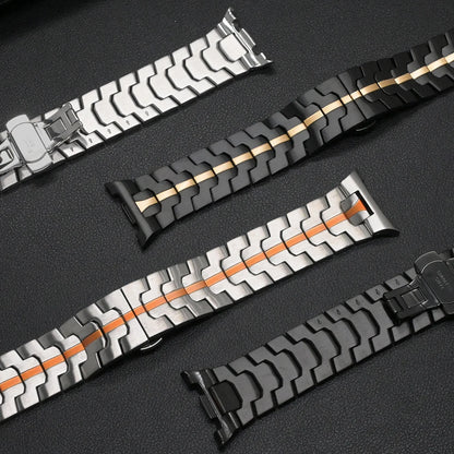 Luxury Stainless Steel No Gaps Band for Samsung Galaxy Watch 8
